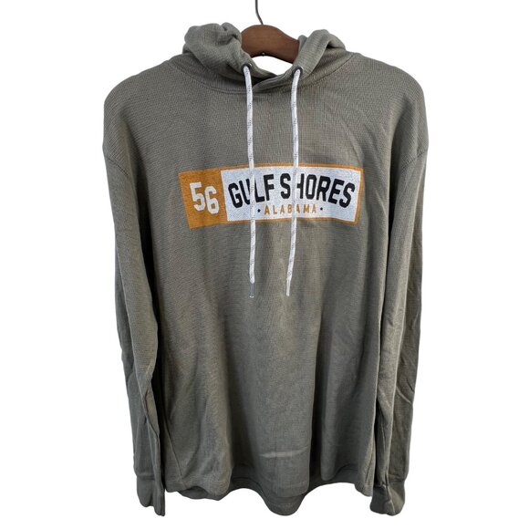 Good Land Supply Co Gulf Shores Alabama Hoodie Size Medium Long Sleeve NEW - Picture 1 of 6